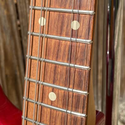 2021 Fender Noventa Stratocaster-P90 pickups-hardtail bridge image 16