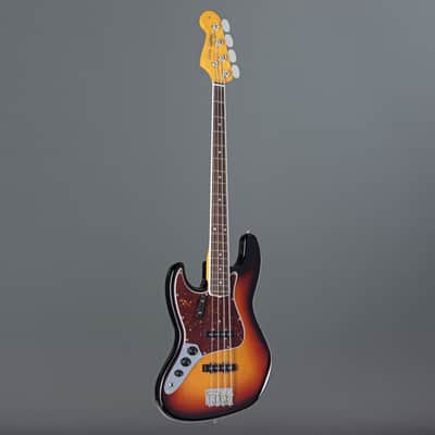Fender American Vintage II 1966 Jazz Bass Lefthand RW 3-Color Sunburst - Lefthand Electric Bass image 10