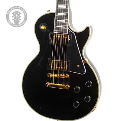 New Epiphone Inspired by Gibson Custom Les Paul Custom Ebony #25011526037 image 1