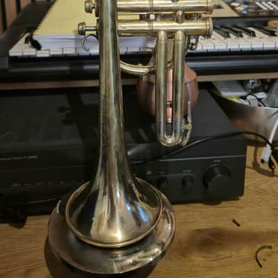 Frank Holton & Co Vintage Collegiate Cornet '60s' Brass image 3