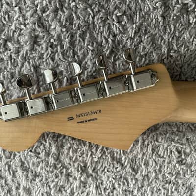 Fender Player Stratocaster Limited Edition MIM 2018 Black Maple Neck Guitar image 6
