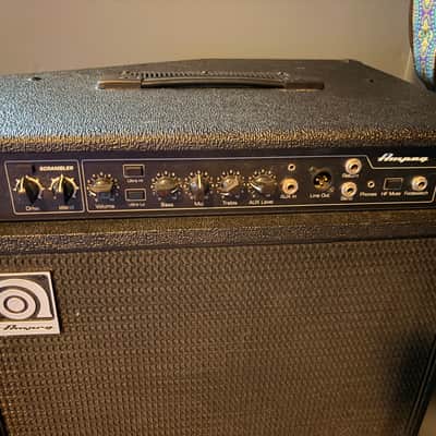 Ampeg BA-210v2 450-Watt 2x10" Bass Combo 2014 - Present - Black image 2
