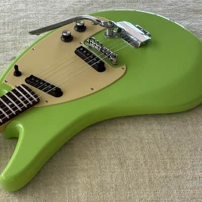 2023 Eastwood SG2C Flying Banana Green Finish Bizarre Guitar Yamaha Copy image 8