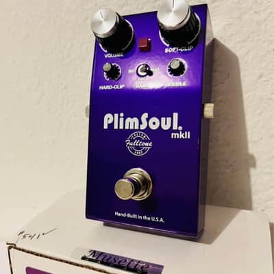 Fulltone Custom Shop PlimSoul mkII Deluxe Distortion Overdrive Boost Boutique Guitar Effects Pedal image 4