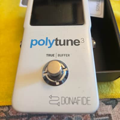 TC Electronic Polytune 3 Polyphonic Tuner Pedal 2017 - Present - White image 1