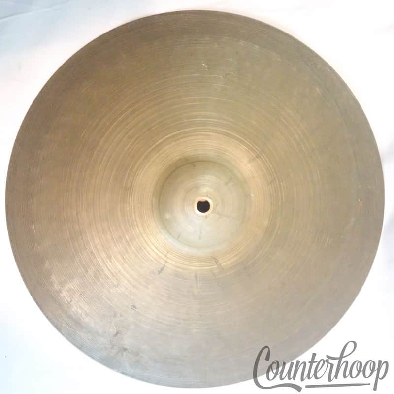 *Zildjian 15 1/8"Hi-Hat Bottom Cymbal 1480g Turkish USA B20 Vintage 50s Avedis A image 1