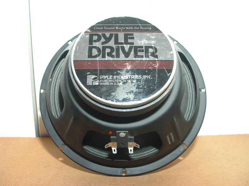 Vintage 100 watt 10 inch Derek Trucks speaker USA Pyle Driver image 1
