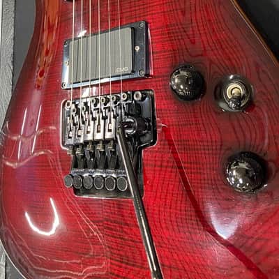ESP LTD MH300 2010 - Trans Red Burst con EMG 81-85 image 6