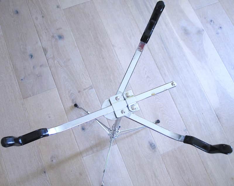 Tall Concert Orchestral Snare Drum Stand - Vintage image 1