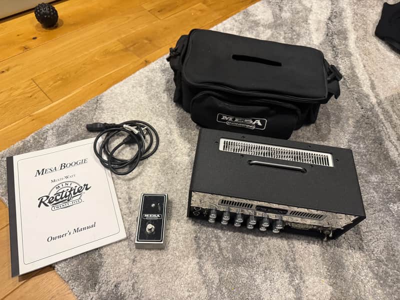 Mesa Boogie Mini Rectifier Twenty Five 25_papers_gigbag_230 V_ great condition image 1
