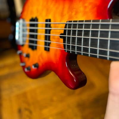 Lakland 55-02 2017 Satin Cherry Burst image 3