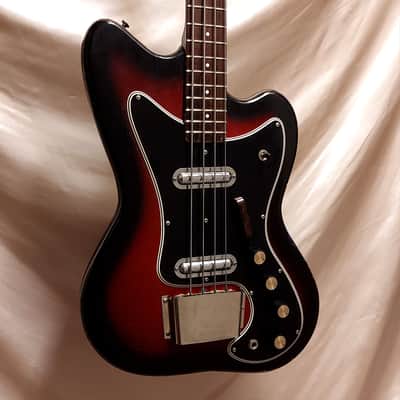 Replacement pickguard for Silvertone 1443 Hornet Bass by Danelectro 1960s image 2