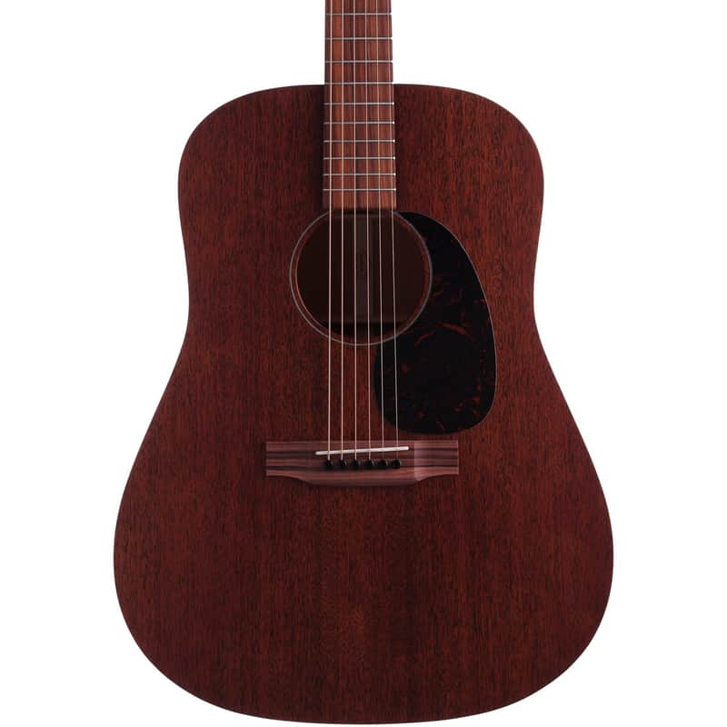 Martin D-15M Mahogany Dreadnought Acoustic Guitar w/ Sofshell Case - Natural image 1