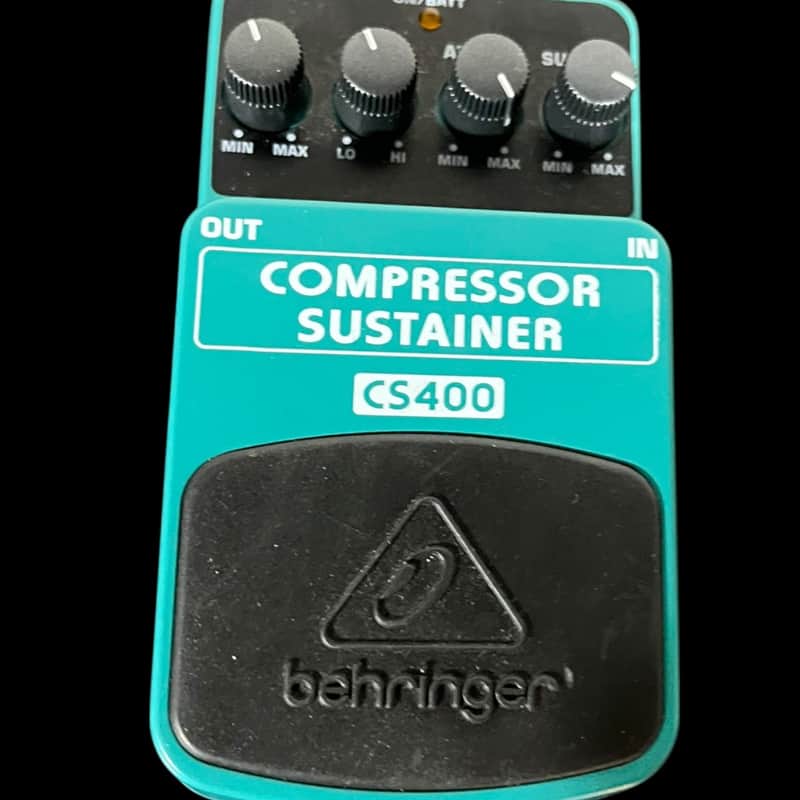 Behringer CS400 Compressor Sustainer Pedal 2010s - Standard X14988 image 1