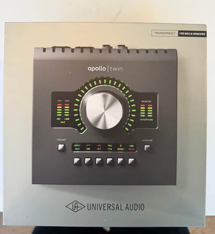Universal Audio Apollo Twin DUO MKII Thunderbolt Audio Interface