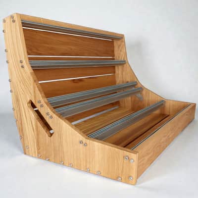 13U / 126hp Eurorack case VITA-slim • Rails + Threaded strips / Oak / Unpowered image 1