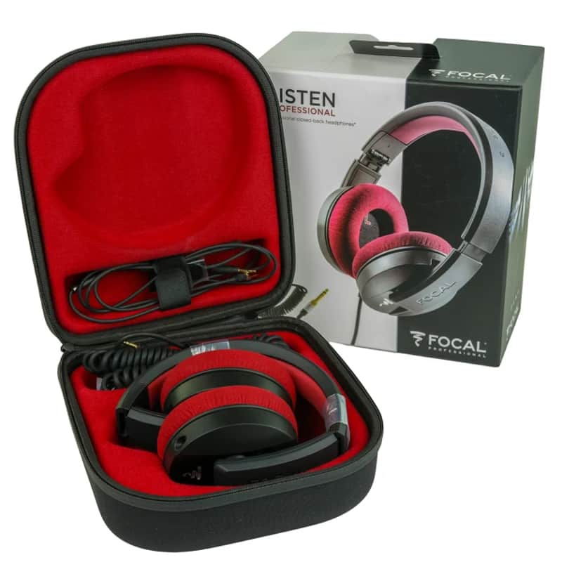 Focal Listen Pro On-Ear Headphones 2018 - Present - Black image 1