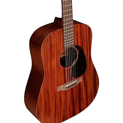 Martin D-15E Dreadnought Acoustic-Electric Guitar - Natural - with Bag image 3