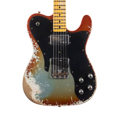 Used Fender Custom Shop Telecaster Custom Limited Super Heavy Relic - Twilight Sky image 1