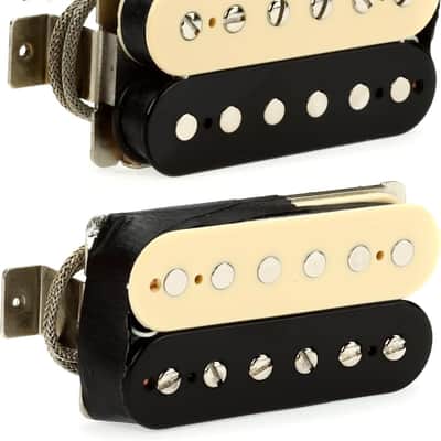 Seymour Duncan APH-2s Alnico II Pro Slash Set Humbucker Pickups Bundle Zebra/Reverse Zebra, w/ 12 Guitar Picks and Liquid Audio Polishing Cloth - 11104-08-ZRZ image 2