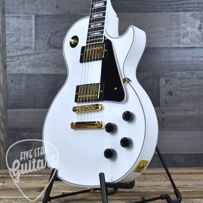 Gibson Custom Shop Les Paul Custom - Alpine White with Hardshell Case image 12