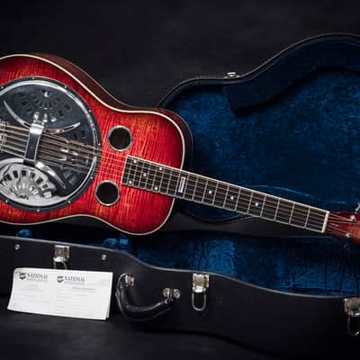 National Scheerhorn Figured Maple Roundneck 2019 image 1