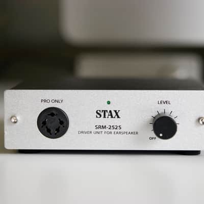 STAX SRS-2170 (SRM-252S Driver + SR-207 Earspeakers) Headphone Set (BOXED) image 2
