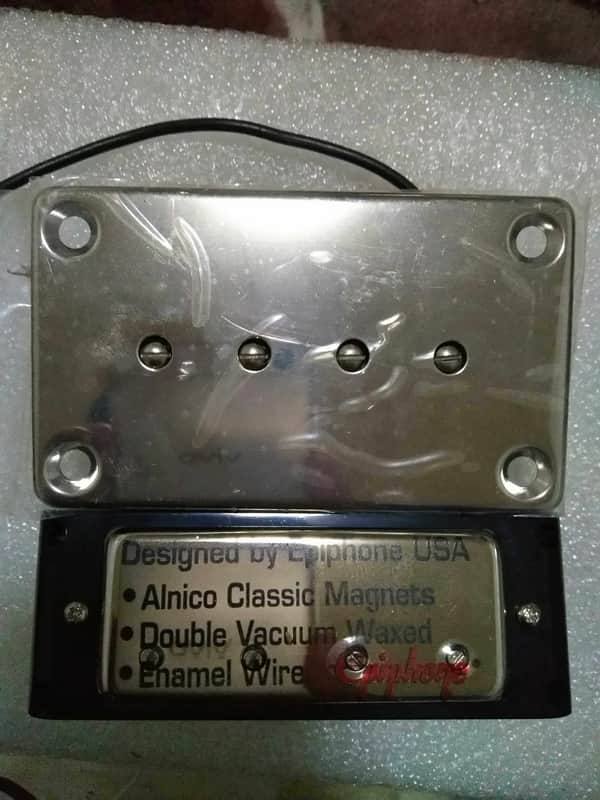 Epiphone B-3 Neck and Bridge Bass Pickups Set image 1
