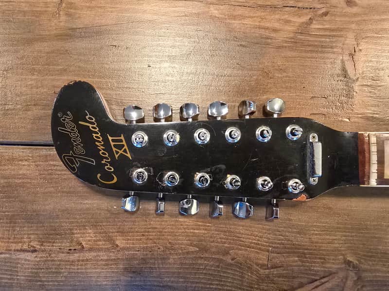 Fender Coronado XII Neck 1967 - Black image 1