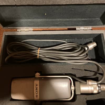 Sony C-38B Condenser Microphone 1970s - 1980s - Blue image 3