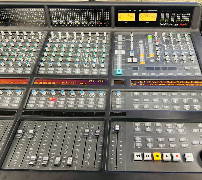 Solid State Logic Matrix 2 Delta 40-Input Analog Mixing Console 2018 - Present - Black image 1