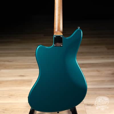 Veritas Riverton Bigsby Guitar w/ PoleCats P-90s & RW Fretboard –Ocean Turquoise image 7