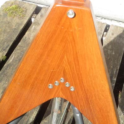 Kevin Parsons 5-string Flying V electric mandolin, early 2000s image 7