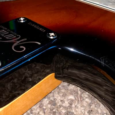 2023 Fender Vintera II '50s Stratocaster with Maple Fretboard Sunburst electric guitar image 7