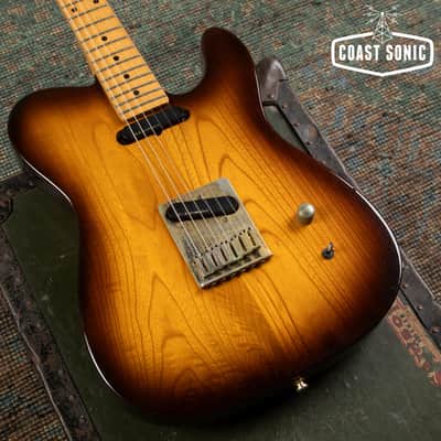 1992 Fernandes TE-85 Telecaster Active Pickups made in Japan Rare Brown Burst Finish image 6