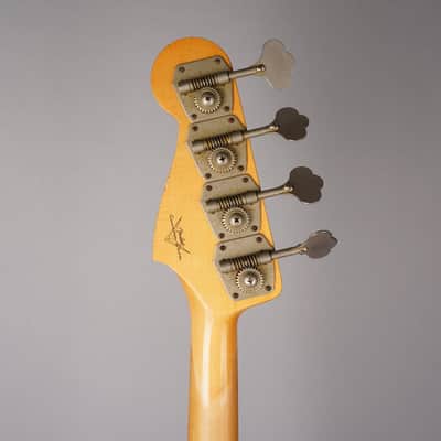 Fender Custom Shop 1964 Jazz Bass Relic - 2007 - Cherry Sunburst Relic image 11
