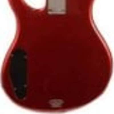 Yamaha TRBX174 4-String Bass Guitar, Rosewood Fingerboard, Metallic Red image 3