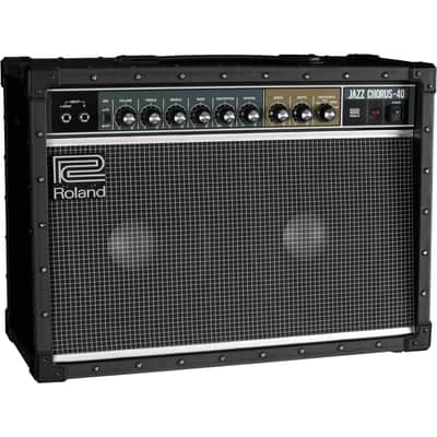 Roland JC-40 Jazz Chorus 2-Channel 40-Watt 2x10" Guitar Combo 2014 - Present - Black