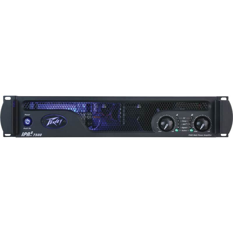 Peavey IPR2 7500 7500W Dual Channel Power Amp - Black image 1
