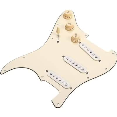 Hot Texas Blues loaded alnico V SSS Stagger Poles pickguard complete kit wired. image 7