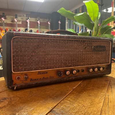 Selmer Truvoice Treble N Bass 50 Fifty Valve Amplifier Head 1960's image 7
