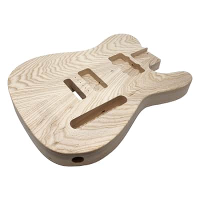 Carparelli Custom 2-Piece Swamp Ash T-Style Body, Hybrid Jazzmaster/P90/Strat - Un-Finished image 2