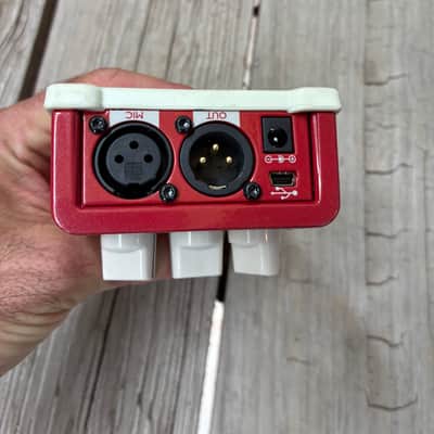 TC Helicon Mic Mechanic 2012 - 2016 - Red pro audio live vocals pedal image 12