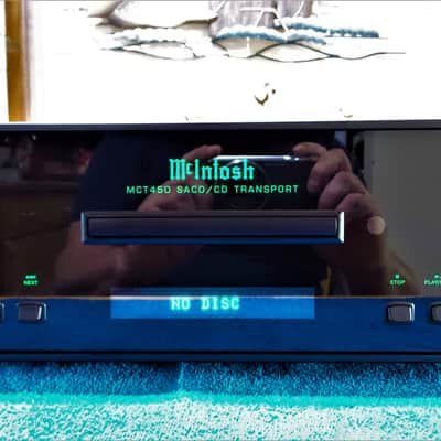 *McIntosh* MCT450 SACD / CD Transport; MCT-450 ONE-OWNER MINT-CONDITION image 1