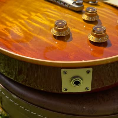 Gibson Les Paul Standard '59 Yamano Custom Shop Historic Reissue Tom Murphy Aged Edwin Wilson R9- Sunrise Teaburst 2007 image 15