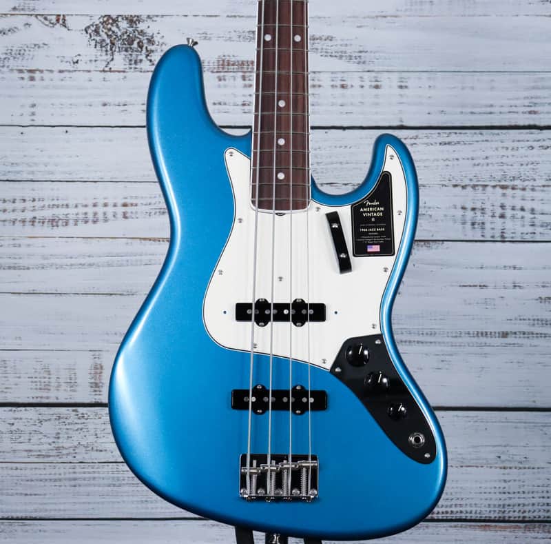 Fender American Vintage II 1966 Jazz Bass | Lake Placid Blue (IN STOCK) image 1