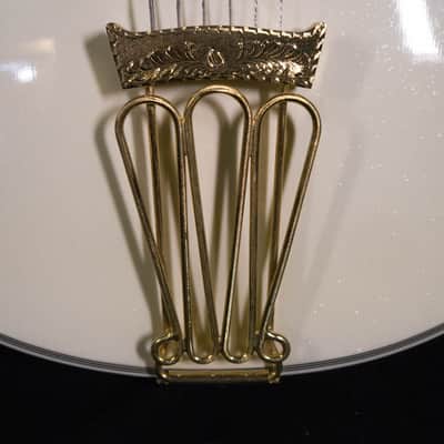 Gibson L4 10th Anniversary - Diamond White/Engraved Gold image 9