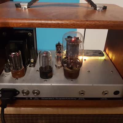Emery Sound STEREO Superbaby guitar amp Use over 54 different tubes change your sound. Custom image 11