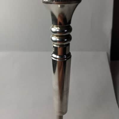 MARCINKIEWICZ 2 / 7B - Silverplated Trumpet Mouthpiece image 2