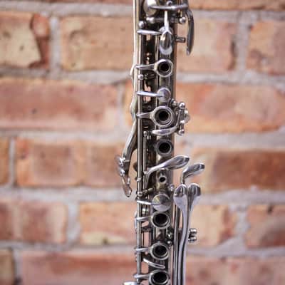 Peddler Metal Clarinet Vintage 1920s - Silver image 8
